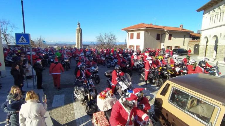 Božički na motorjih v duhu solidarnosti