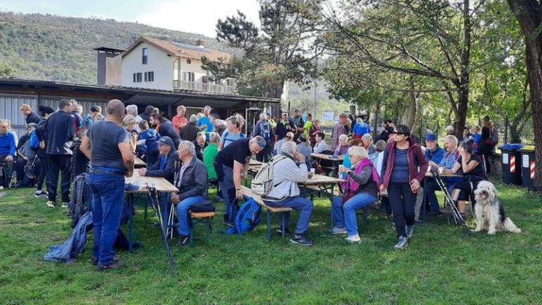 Uživali na Sabotinu, Cerju in Kremenjaku